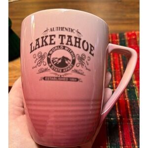 Lake Tahoe pink ombré Mug